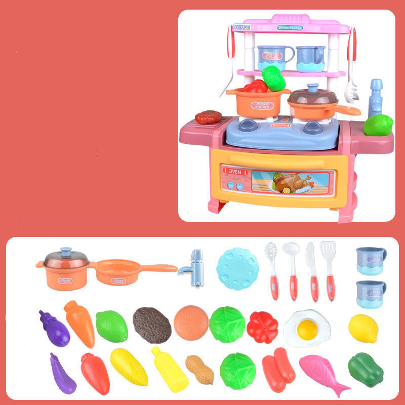Educational Play Kitchen Toy Set for Children-8